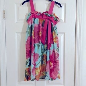 Bonnie Jean Floral Maxi Dress Pink Kids Dress Pageant Dress Princess Dress